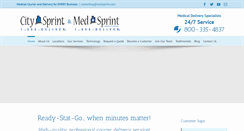Desktop Screenshot of dfw.citysprint.com