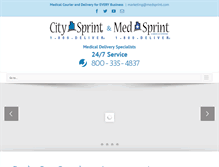 Tablet Screenshot of dfw.citysprint.com