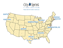 Tablet Screenshot of citysprint.com